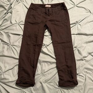 Hollister Women’s Dark Brown Chinos